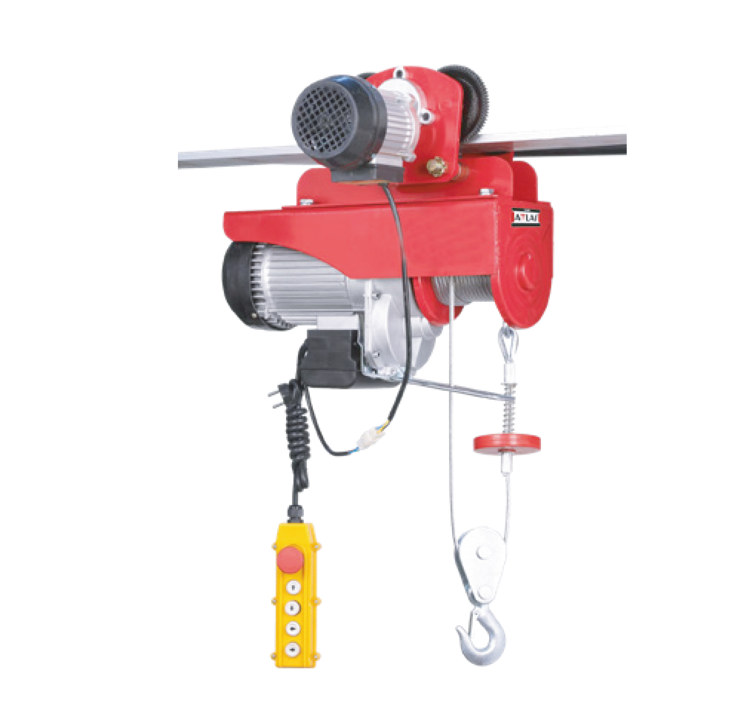 ATTLAS ATEV 1200S 4 HAREKETLI ELEKTRIKLI VINÇ 600-1200KG %100 BAKIR SARGI 1800W